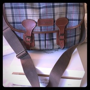 Barbour Dress Tartan Tarras Bag NWOT HTF. Rare